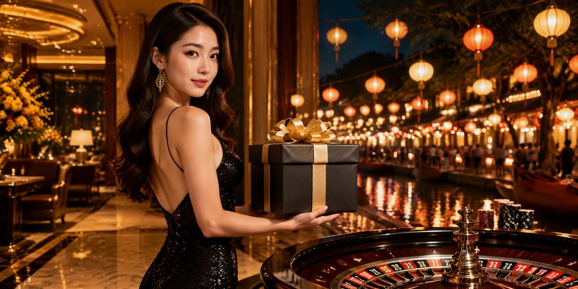 Khung cảnh vòng quay Roulette độc đáo tại Hà Nội đêm thị trường
